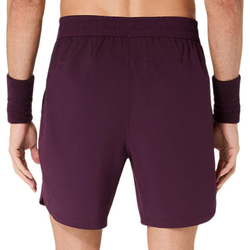 Мужские теннисные шорты Asics Game 7in Short - dark aubergine