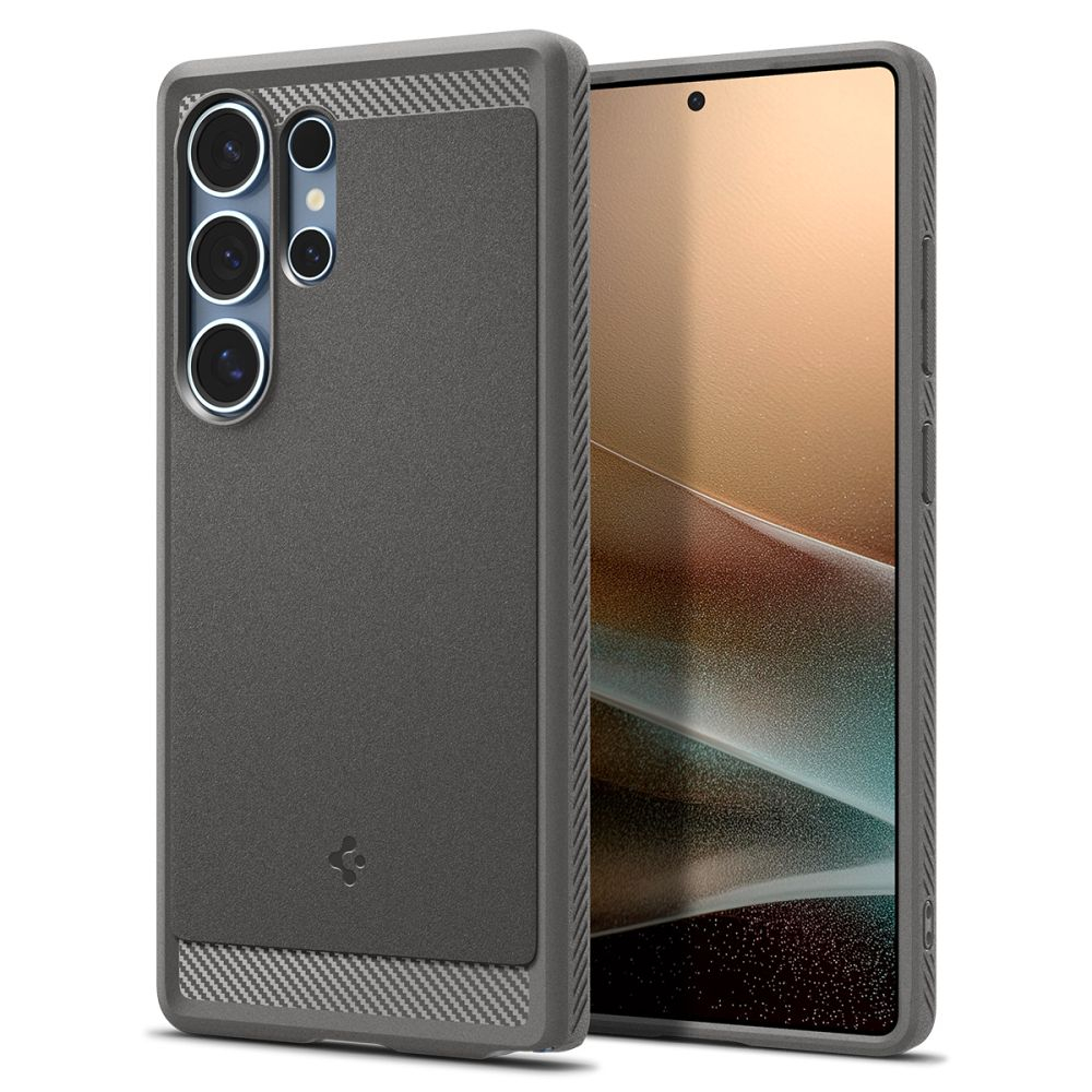 Чехол Spigen RUGGED ARMOR MAG Magsafe GALAXY S25 ULTRA - MARBLE GREY