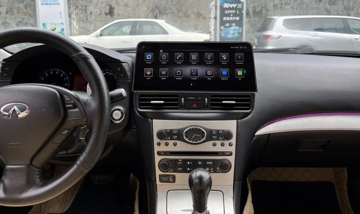 Магнитола для Infiniti EX25, QX50 2010-2017 - Kuberg DH QLed, Android 13, Быстрейшая, CarPlay, 4G SIM-слот
