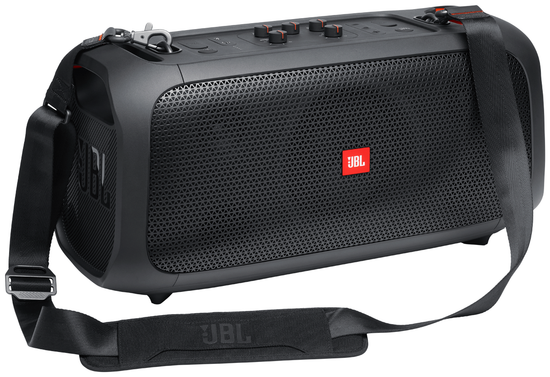 Беспроводная акустика с подсветкой JBL PartyBox On-The-Go, 100 Вт, черный