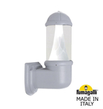 Уличный настенный светильник Fumagalli SAURO D15.505.000.LXD1L.CRB