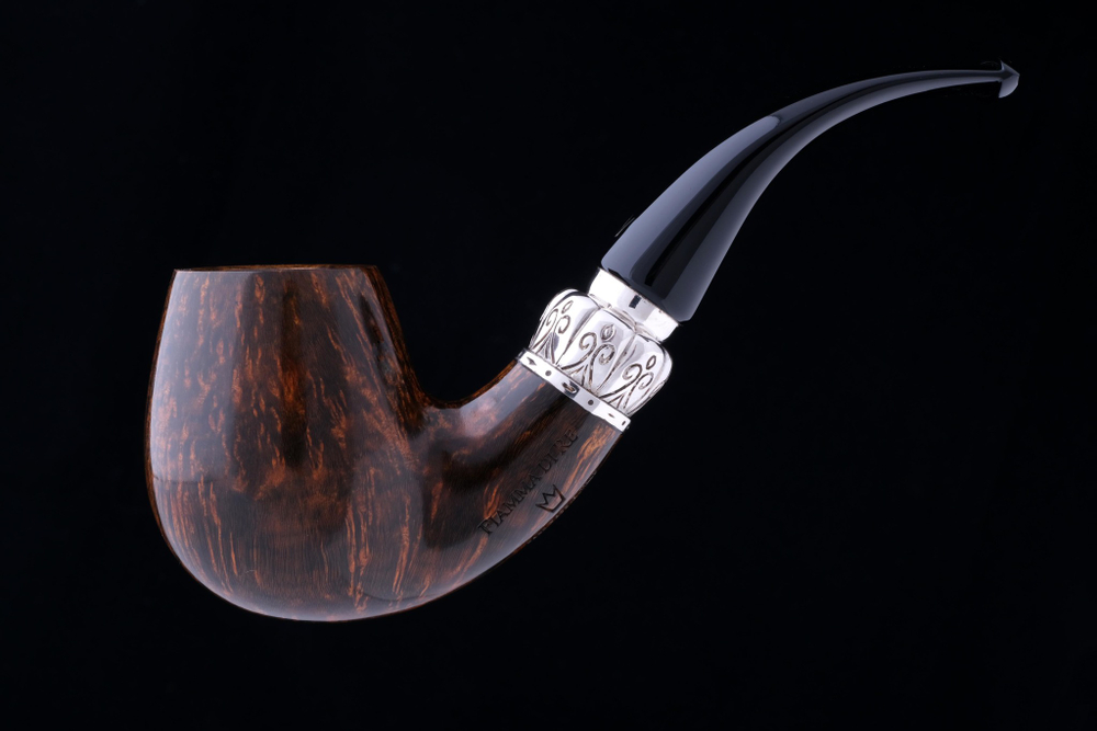 Курительная трубка Fiamma di Re 1 Corona с фигурным кольцом, F691-1
