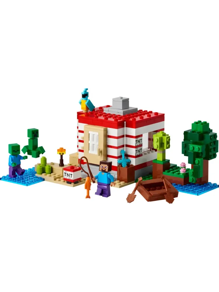 Конструктор Minecraft 21275 Дом в Джунглях TNT