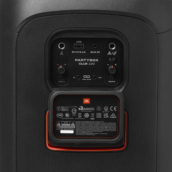 Портативная аудиосистема JBL PartyBox Club 120 черный