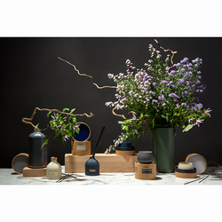 Свеча ароматическая italian cypress из коллекции edge, серый, 30 ч