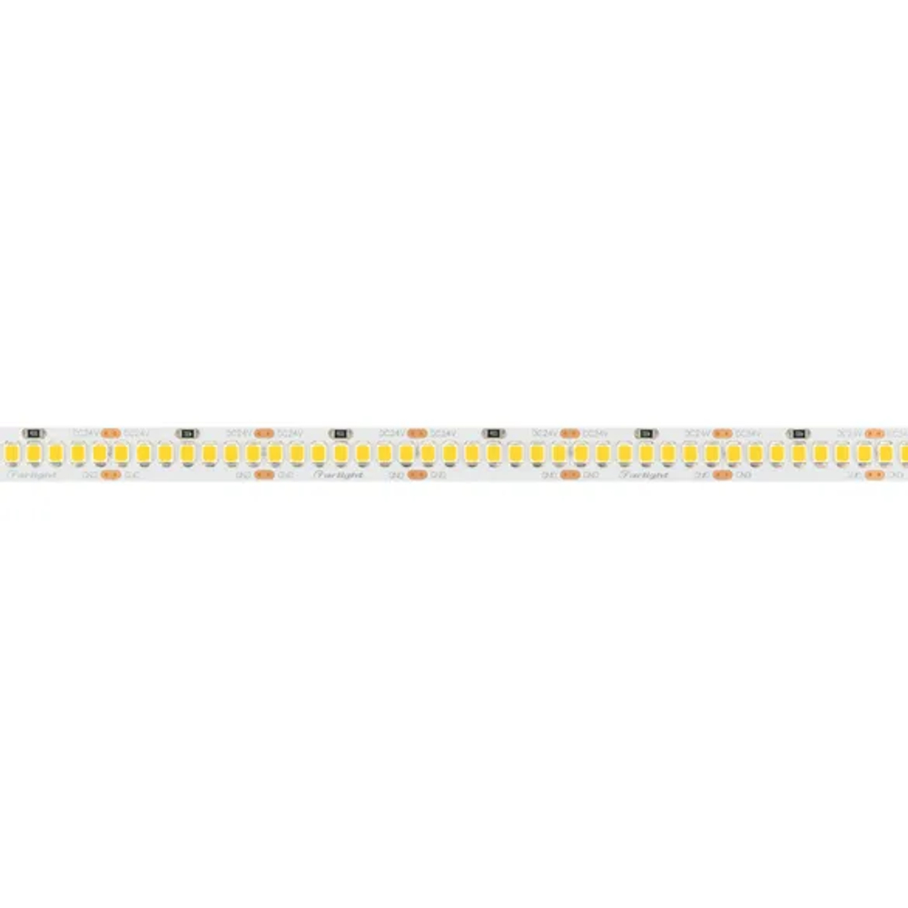 Светодиодная лента RT-A252-10mm 24V Warm2400 (11 W/m, IP20, 2835, 5m) (Arlight, 11 Вт/м, IP20) 028620(2)