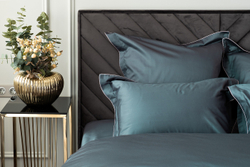 Наволочки 2шт 70x70 Garda Decor зеленые 107TD-D25G2-NAV ZEL