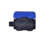 Кран шаровой компрессионный ПЭ Ду 33 1"x1 1/4" НР/ВР Ру16 VALFEX 1210012100114