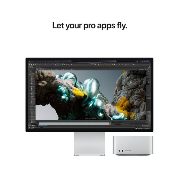 Настольный компьютер Apple Mac Studio 2026 MHQJ4LL/A (M5 Max 18-Core CPU, GPU 40-Core, 64 ГБ, 1 ТБ) Серебристый | Silver
