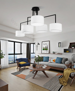 Ceiling design lamp  Noon 2 by Zeitraum (White)