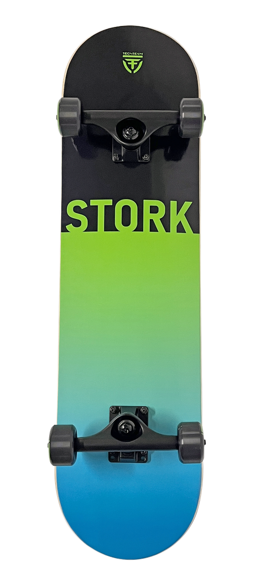 Скейтборд Tech Team Stork Green 8"