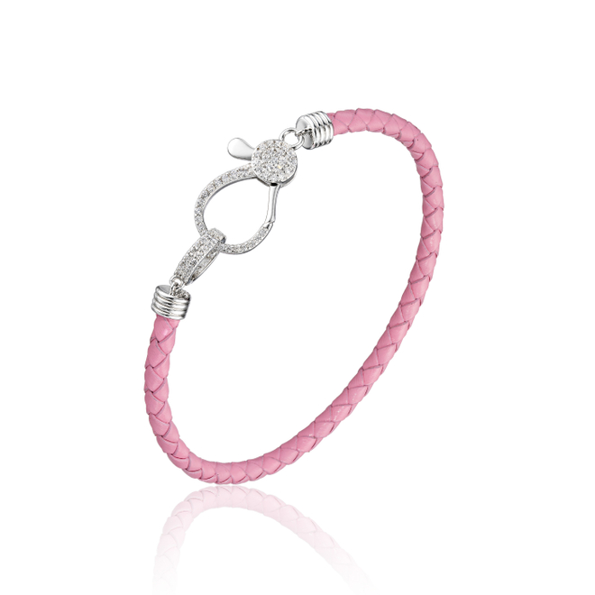 Браслет Tressé Pink 20 см