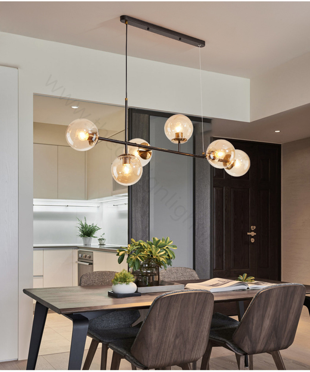 Pendant design lamp  (Gold/Smoky)Tindan