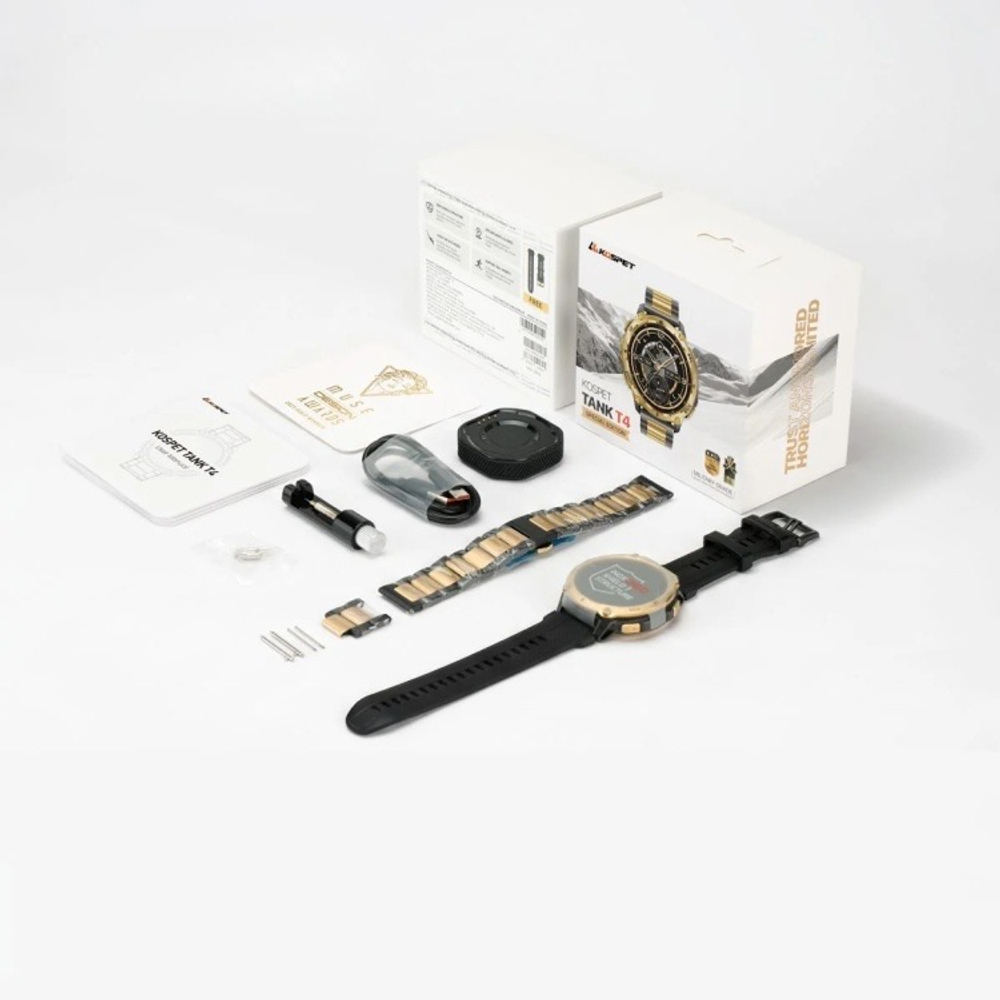 KOSPET TANK T4 Special Edition 49 мм золотистый