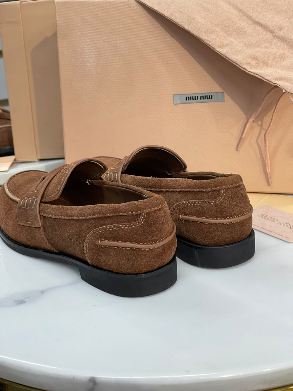 Лоферы Miu Miu