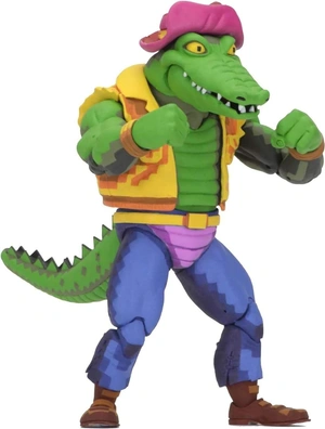 Фигурка NECA - Turtles in Time TMNT - Leatherhead 18cm