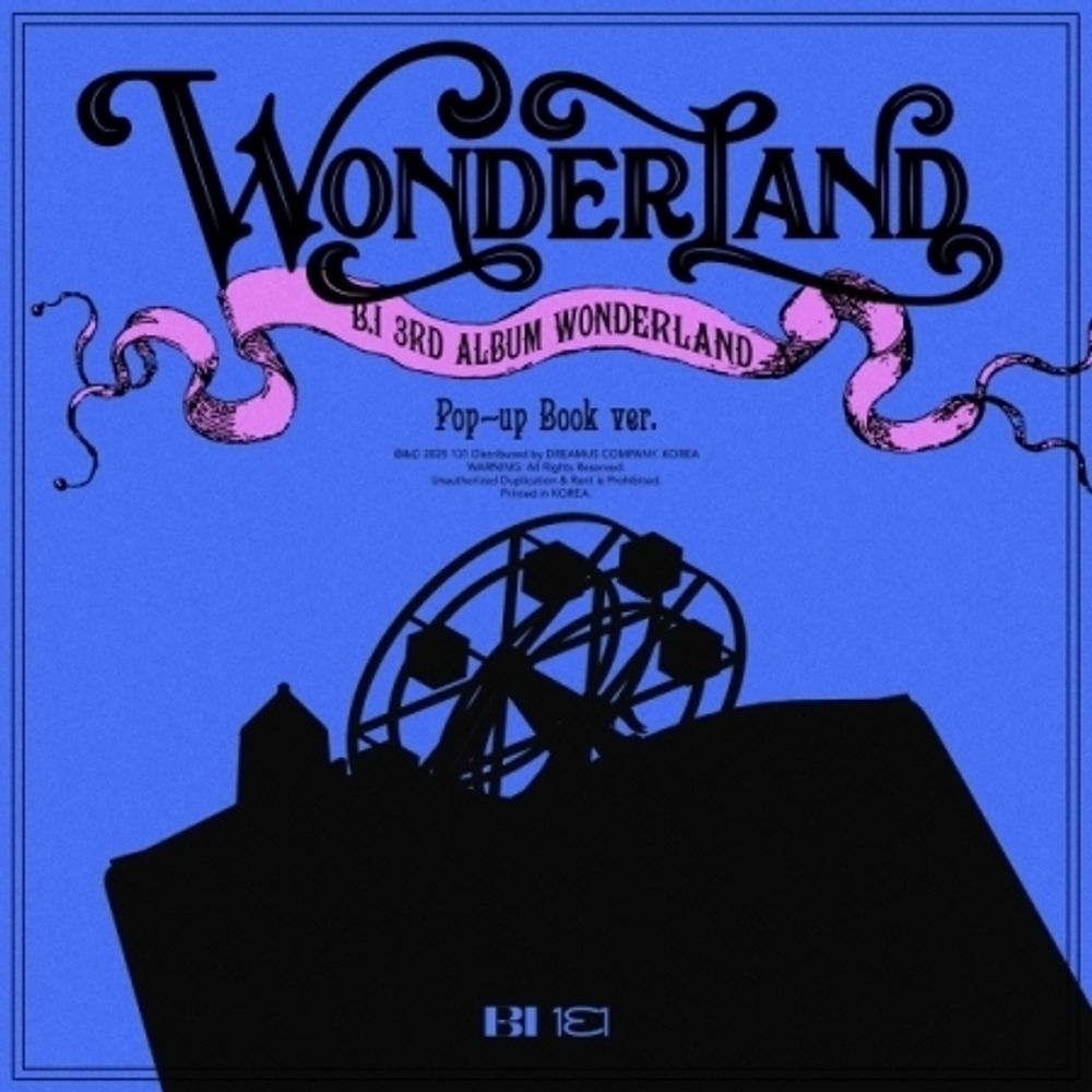 Альбом B.I - WONDERLAND (Pop-up book Ver.)