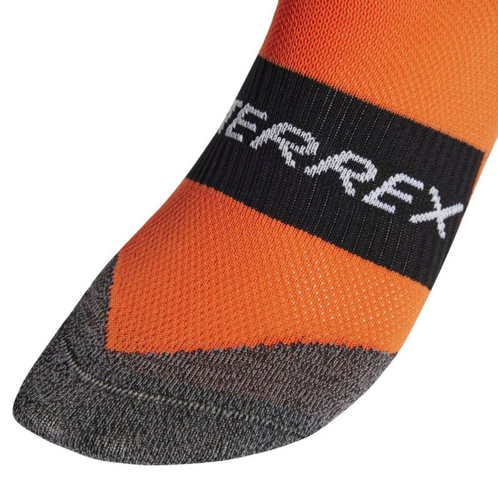 Теннисные носки Adidas Terrex Heat.Rdy Trail Running Speed Ankle 1P — semi impact orange/white