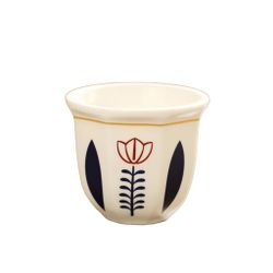 Чашка 200 мл кофейная без ручки Flower Barista d 8,5 см h7,8 см P.L. Barbossa [1]