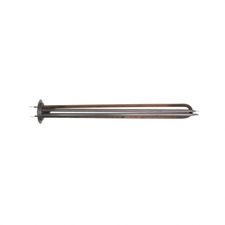 ТЭН RF 1500W, ИТА, медь, Ø64, М6, клеммы под разъем, 392мм