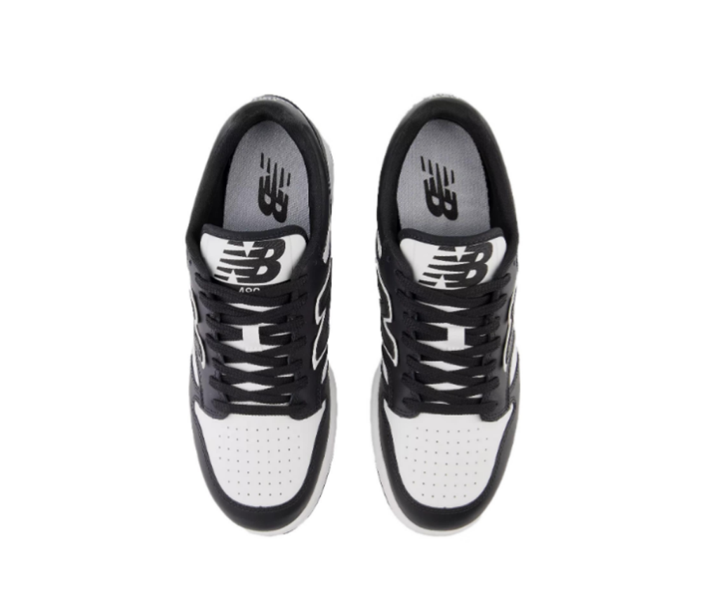alt="Кожаный верх New Balance 480 Black BB480LBA"