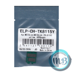 Чип ELP для картриджа Kyocera TK-8115Y (6K) Yellow, Ecosys M8124cidn/M8130cidn