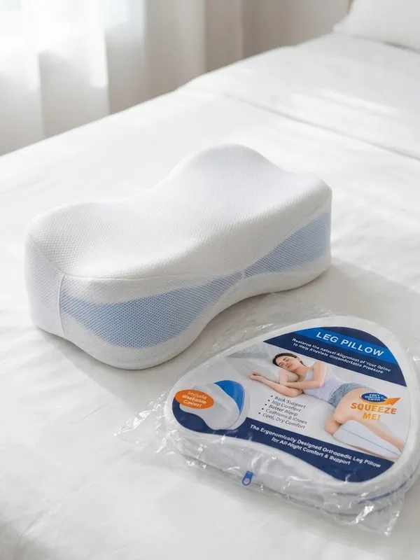 Ортопедическая подушка для ног Leg Pillow с эффектом памяти