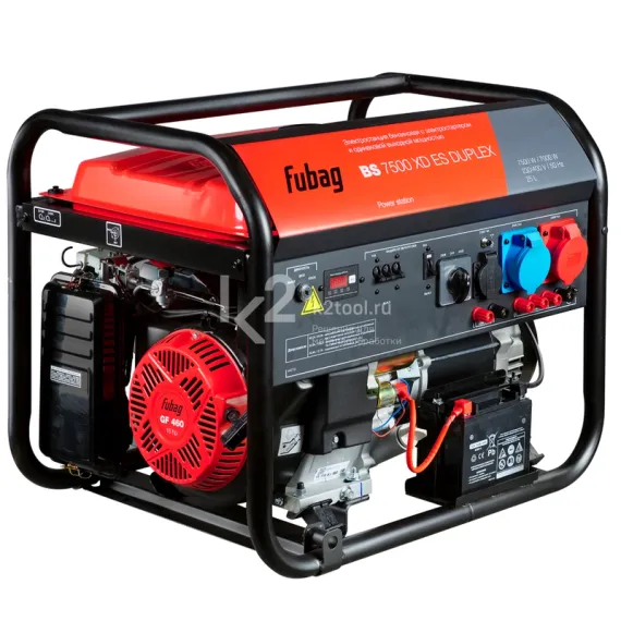 Бензиновый инверторный генератор FUBAG BS 7500 XD ES DUPLEX