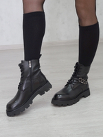 Ботинки женские демисезонные POPULAR FASHION E39B-54A