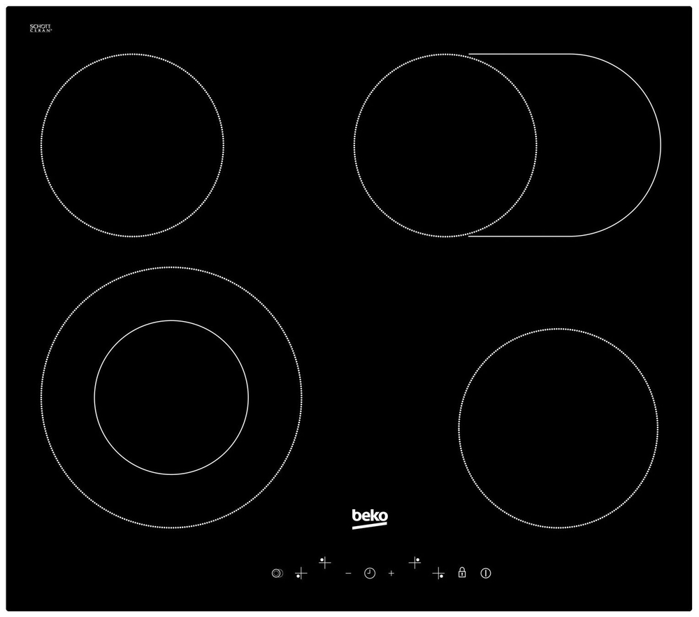 Электрическая варочная панель Beko HIC64403T