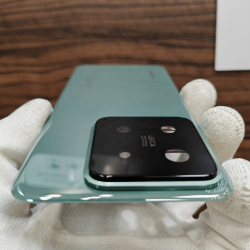Крышка для Xiaomi 14 - оригинальная задняя стеклянная панель (Зелёного цвета)