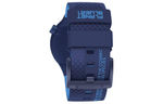 SWATCH Unisex 47mm Blue Watch SB01N101