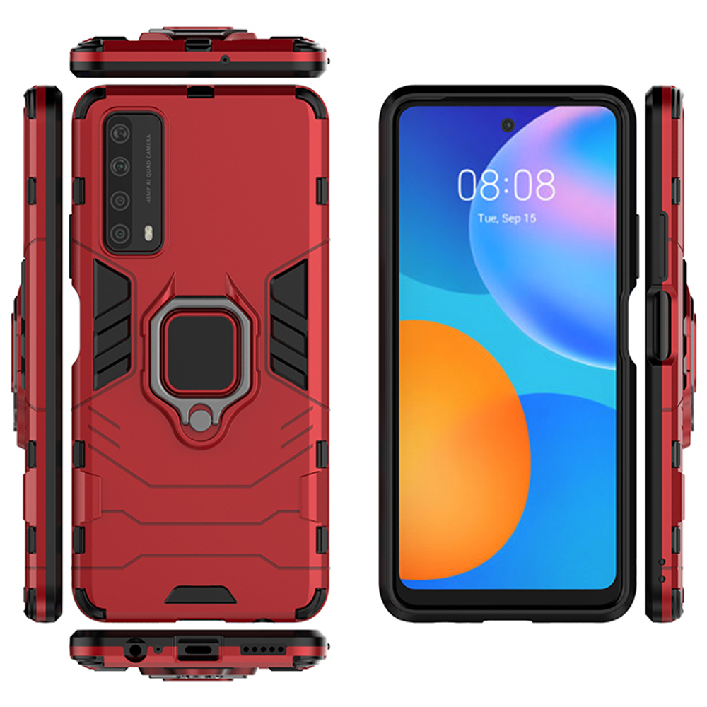 Противоударный чехол с кольцом Panther Case для Huawei P Smart 2021