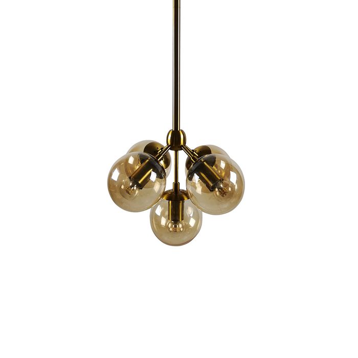 Люстра Modo Chandelier 5 Globes подвесная