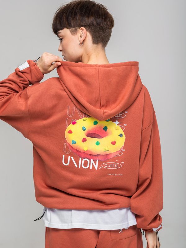 Худи Union Outfit Terracota Donut - фото 1