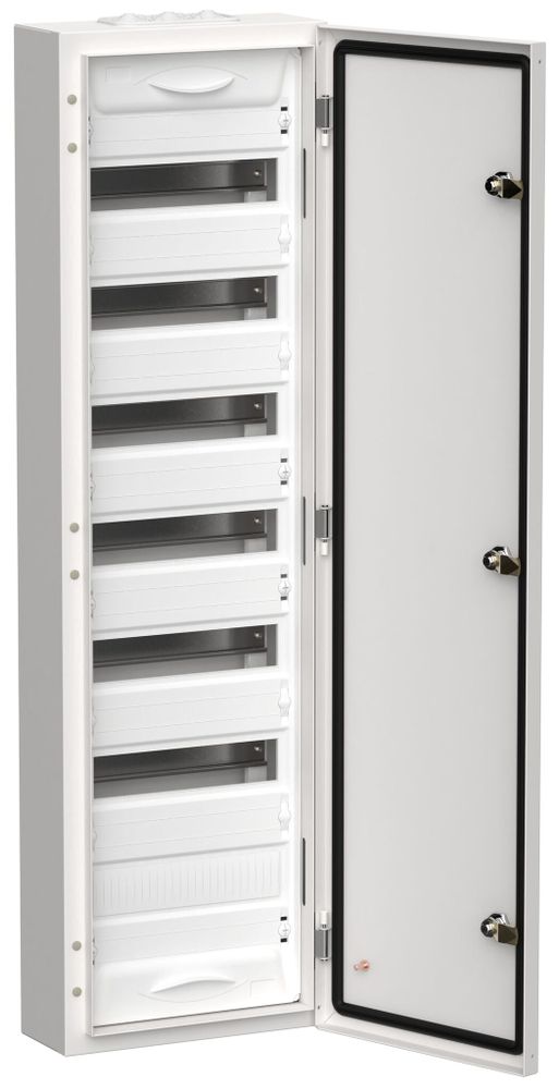 Корпус металлический ЩРН-84 (1х84) 1085х310х140мм IP54 белый (одна дверь) TITAN IEK Корпус металлический ЩРН-84 (1х84) 1085х310х140мм IP54 белый (одна дверь) TITAN IEK