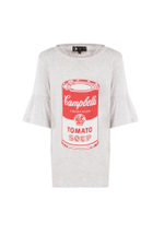 футболка jasmine andy warhol Pepe Jeans London - серый(AG500154)