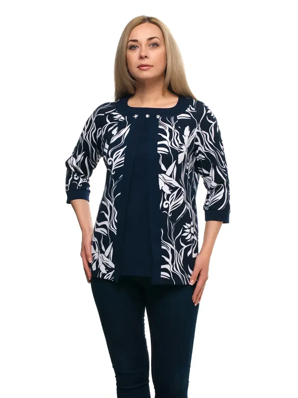 Блузка трикотажная