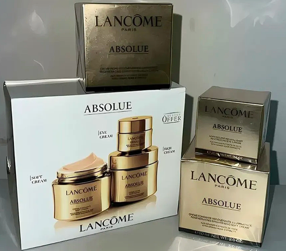 Набор 3 в1 антивозрастной lancome absolue (60+60+20)