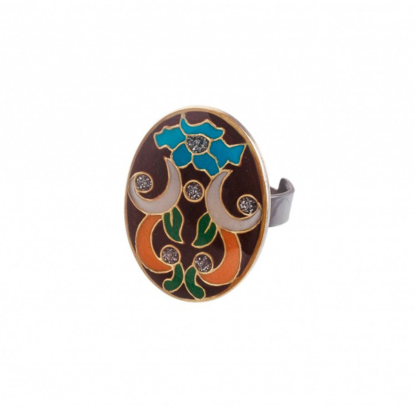 Кольцо Clara Bijoux K74891-11 BR с регулируемым размером