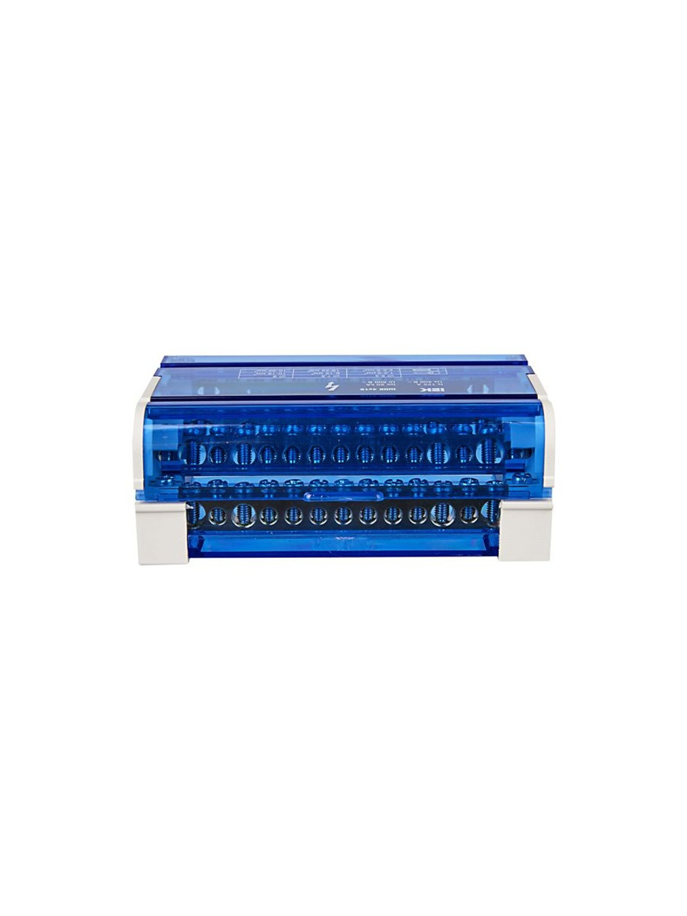 Шина на DIN-рейку в корпусе (кросс-модуль) ШНК 4х15 3L+PEN IEK YND10-4-15-125