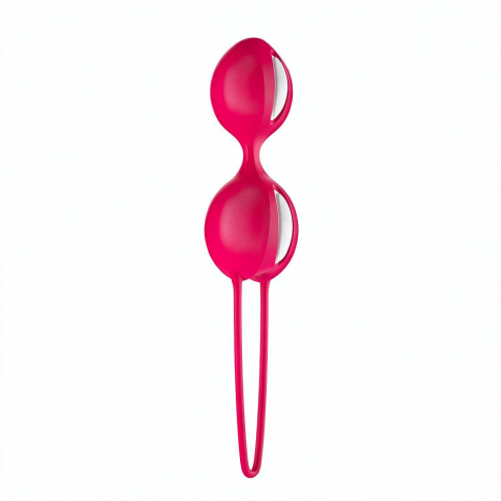 Вагинальные шарики Fun factory SMARTBALLS DUO, красно-белые