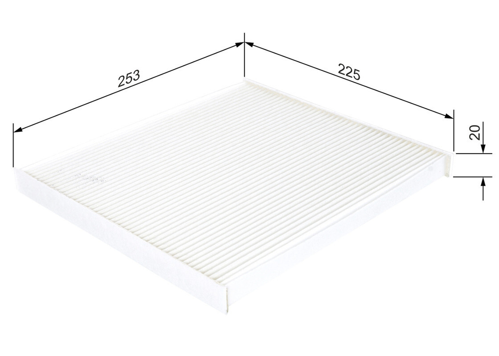 BOSCH - 1987432269-BOC - Filter, cabin air