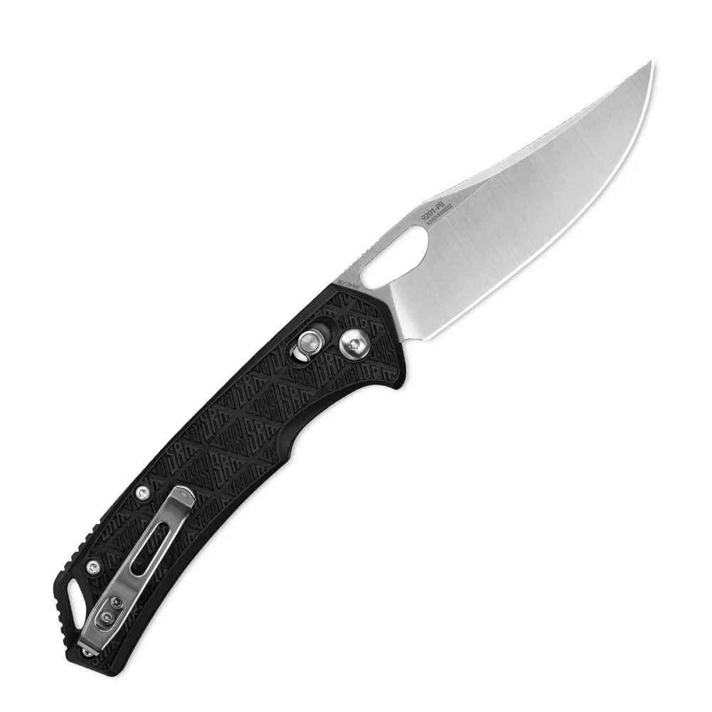 Нож складной SRM 9201-PB Retriever Satin (8Cr13MoV, Black FRN)