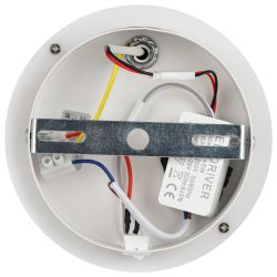Светильник декоративный настенный светодиодный ЭРА EDGAR WL55 WH COB 5Вт / SMD 7Вт 4000К IP20 белый | Настенная подсветка