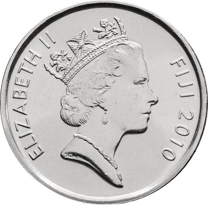 10 центов 2010 Фиджи UNC