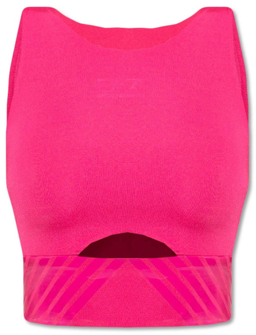 Бюстгальтер EA7 Woman Jersey Sport - raspberry sor