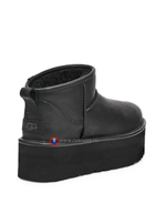 UGG ULTRA MINI PLATFORM LEATHER Black