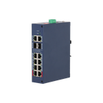 Гигабитный коммутатор с облачным управлением и 8 портами PoE DH-CHS4212-8GT-110 12-портовый Dahua