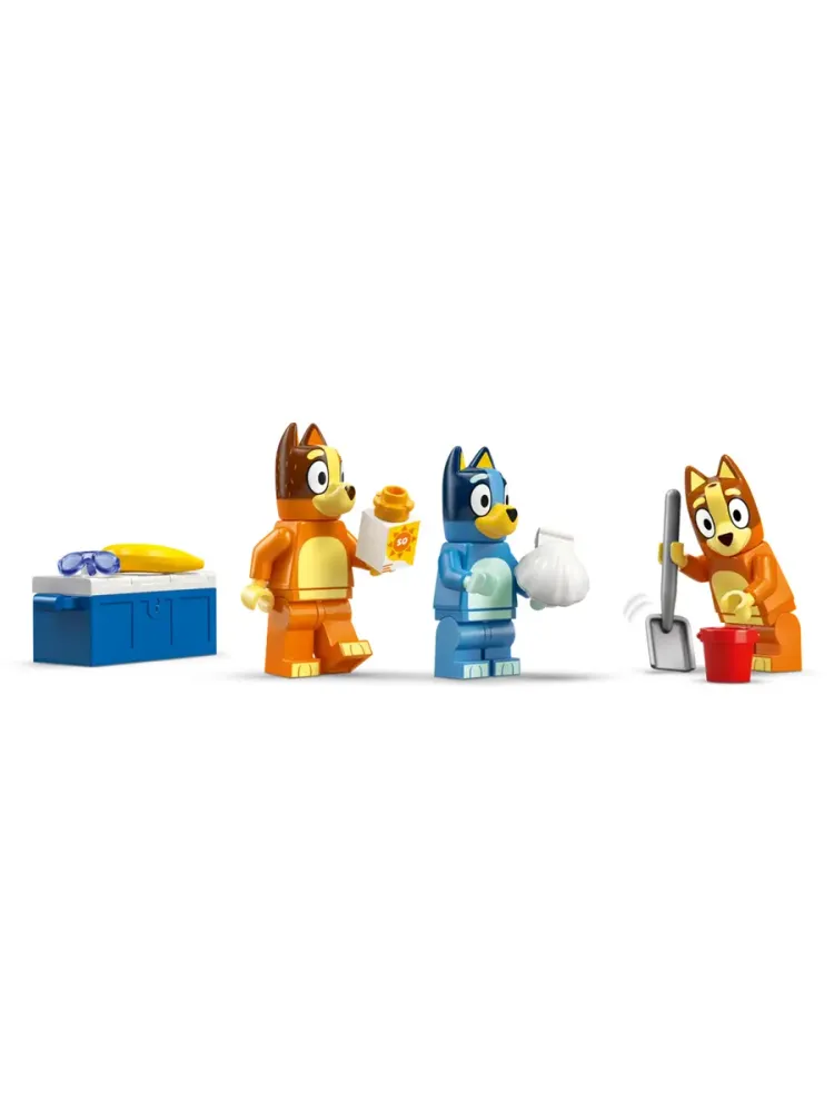 Конструктор Bluey 11202 Пляж Блуи и поездка на машине